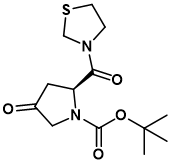 tert-butyl (2S)-4-oxo-2-(1,3-thiazolidine-3-carbonyl)pyrrolidine-1-carboxylate
