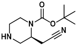 tert-butyl (2S)-2-(cyanomethyl)piperazine-1-carboxylate
